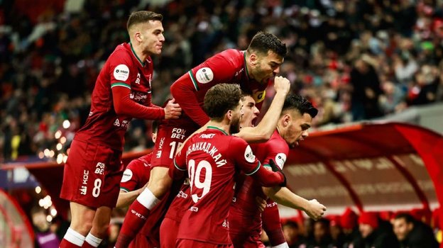 «Рубин» победил «Спартак». Футболисты «Рубина»