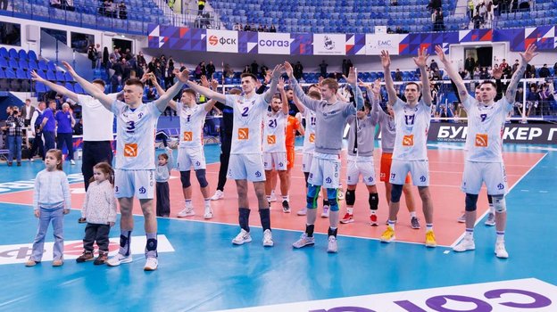 «Динамо» выступит на турнире в Дубае. Волейболисты московского «Динамо»