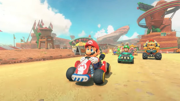 Mario Kart 9.