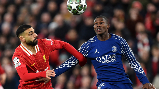 Мохамед Салах и Нуну Мендеш.