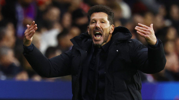 Главный тренер «Атлетико» Диего Симеоне.