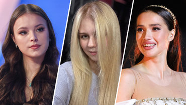 Анна Щербакова, Александра Игнатова (Трусова) и Алина Загитова.