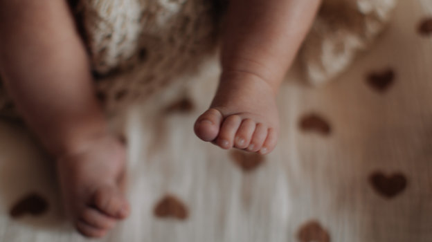 Норма веса. Детская нога