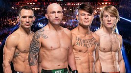 Бойцы ММА Майкл Чедлер, Александр Волкановски, Диего Лопес и Пэдди Пимблетт