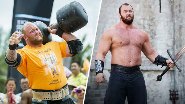 Актер и спортсмен Хафтор Бьернссон