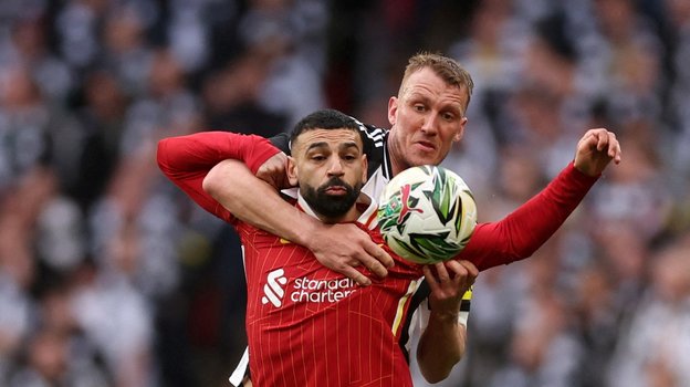 Мохамед Салах и Дэн Берн.