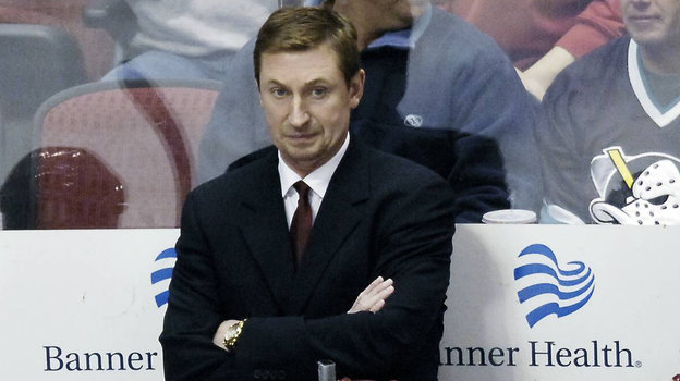 Уэйн Гретцки. Бывший тренер «Финикса» Уэйн Гретцки