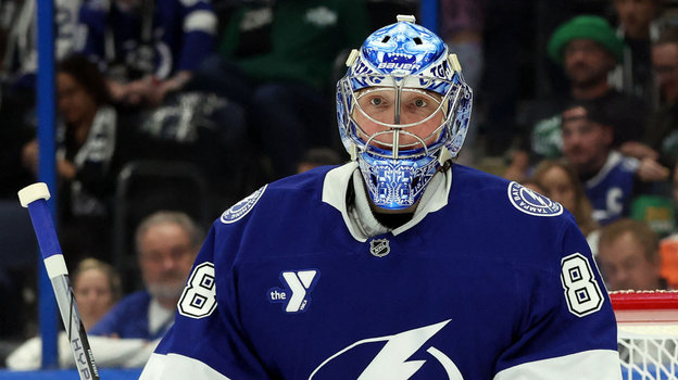 Вратарь «Тампы» Андрей Василевский