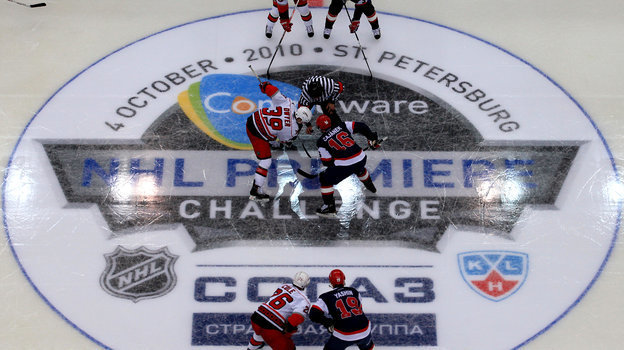 СКА победил «Каролину» (5:3) в выставочном матче 4 октября 2010 года.