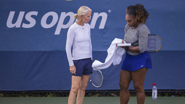 Рене Стаббс и Серена Уильямс.
