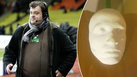 Гипсовый слепок лица Александра Пушкина и комментатор Василий Уткин