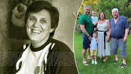 Татьяна Овечкина с сыном Александром, мужем Михаилом и внуками Сергеем и Ильей