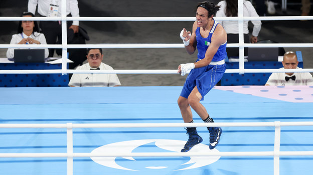 Иман Хелиф. Боксерша Иман Хелиф на Олимпиаде в Токио