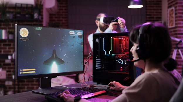 Современные геймеры.