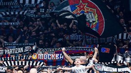 Топ-атмосфера в Сербии: вся 18-тысячная арена в Белграде зарядила «ЦСКА! ЦСКА!» перед матчем Евролиги