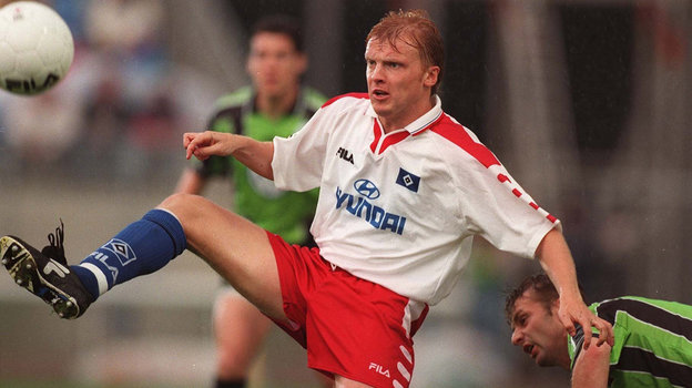 Сергей Кирьяков. Бывший футболист Сергей Кирьяков. 1998 год
