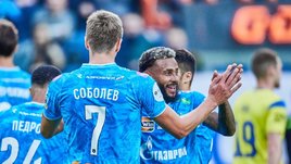 «Зенит» не заметил БАТЭ. У Соболева — дубль и голевая передача