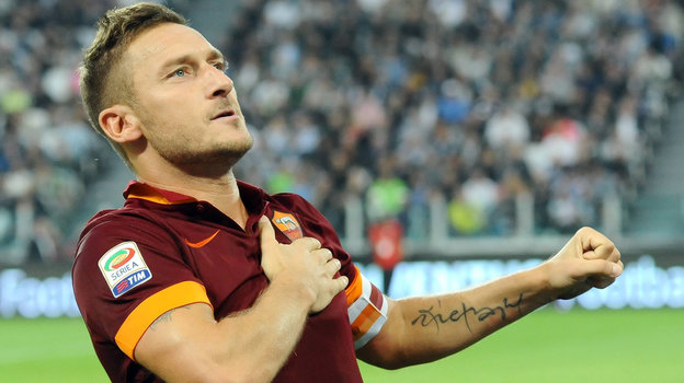 Франческо Тотти. Бывший футболист «Ромы» Франческо Тотти