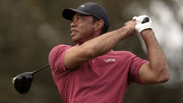 Тайгер Вудс.