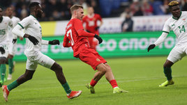 У Глушенкова первые голы за сборную России — и сразу три! Набрал форму после неудачного старта года?