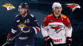 «Авангард» победил «Металлург»: онлайн-трансляция первого матча плей-офф КХЛ