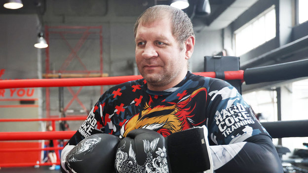 Боец ММА Александр Емельяненко