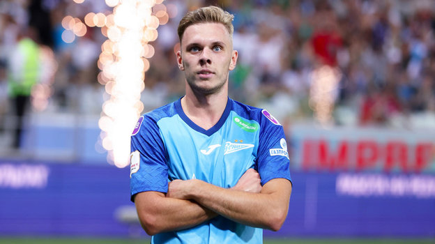 Полузащитник «Зенита» Максим Глушенков