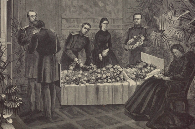 После кончины Цесаревича Николая Александровича.