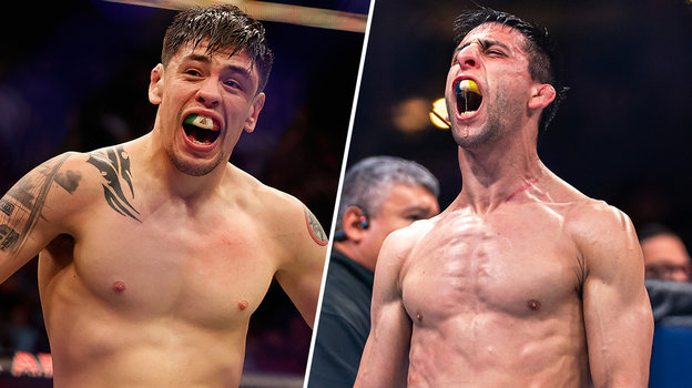 Брэндон Морено и Стив Эрцег.