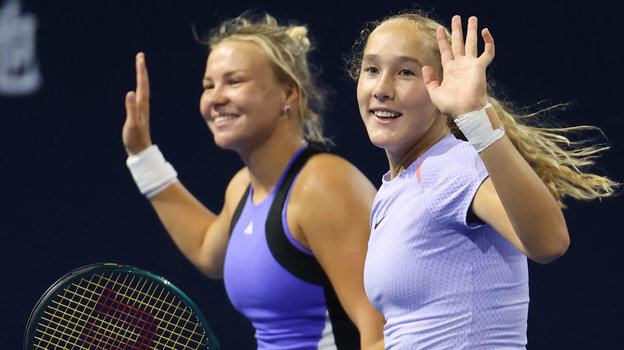 Диана Шнайдер и Мирра Андреева. Теннисистки Диана Шнайдер и Мирра Андреева