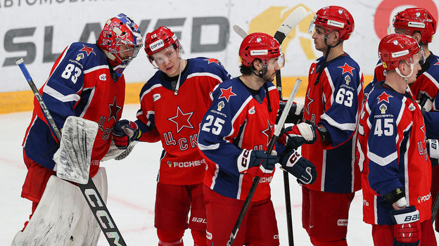 Хоккеисты ЦСКА