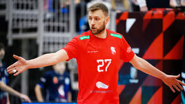 Либеро «Белогорья» Валентин Голубев