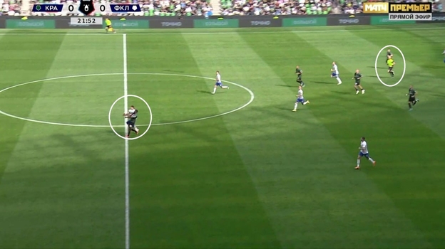 Эпизод с нарушением Мохамеда Брахими.