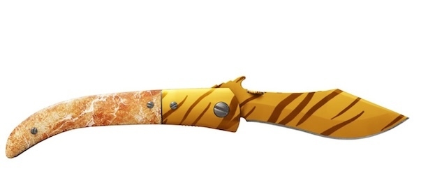 Наваха «Зуб тигра». Стоимость около 15 тысяч рублей.