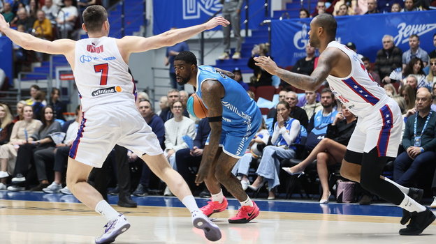 Дуэйн Бэйкон в матче с ЦСКА.