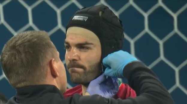 Защитник «Рубина» Игорь Вуячич.