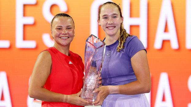 Теннисистки Диана Шнайдер и Мирра Андреева