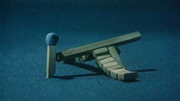 Кадр из мультфильма «Конфликт», реж Гарри Бардин/ Союзмультфильм