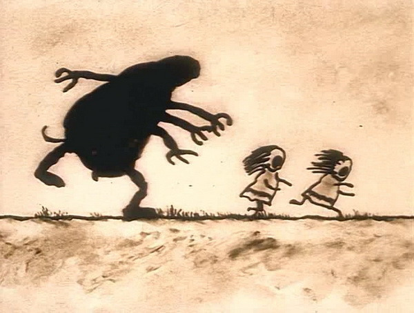 Кадр из мультфильма «Келе», реж. Михаил Алдашин, Пеэп Педмансон/ Союзмультфильм