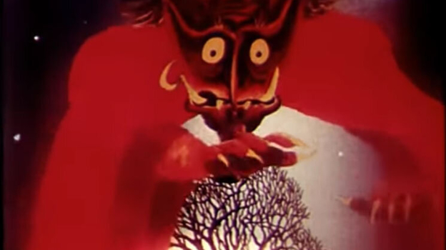 Кадр из мультфильма «Страшная месть», реж. Михаил Титов/ Киевнаучфильм