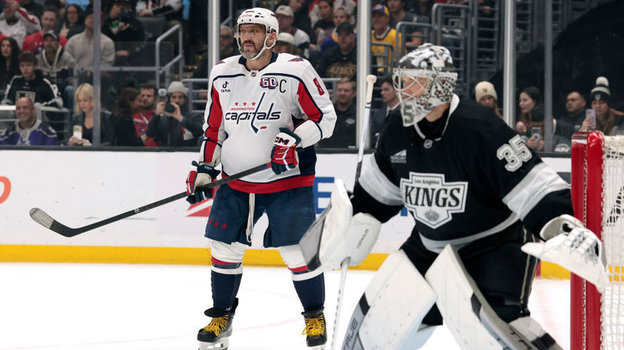 Александр Овечкин и Дарси Кемпер.