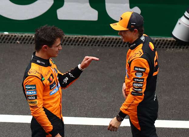 Оскар Пиастри и Ландо Норрис.