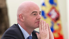 Президент ФИФА Джанни Инфантино