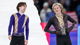Фигуристы Марк Кондратюк и Илья Малинин