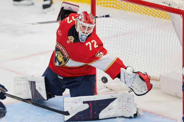 Сергей Бобровский. Вратарь «Флориды» Сергей Бобровский