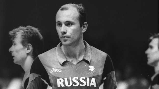 Павел Шишкин. Волейболист Павел Шишкин. 1993 год