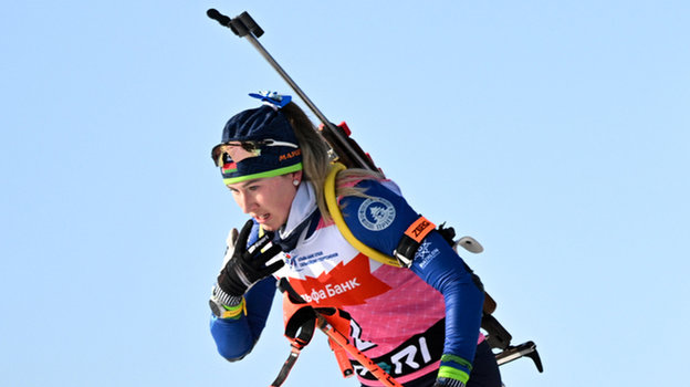 Динара Смольская. Биатлонистка Динара Смольская