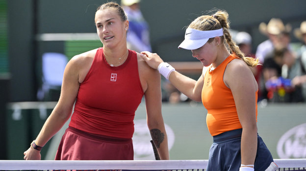 Арина Соболенко и Мирра Андреева. Теннисистки Арина Соболенко и Мирра Андреева