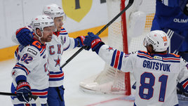 Самая жаркая серия плей-офф продолжается! Команды ушли в овертайм, в котором СКА вырвал победу