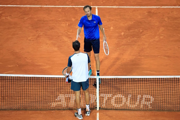 Даниил Медведев и Карен Хачанов.